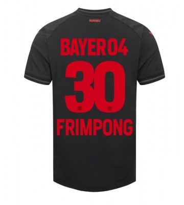 Bayer Leverkusen Jeremie Frimpong #30 Replika Hjemmebanetrøje 2023-24 Kortærmet